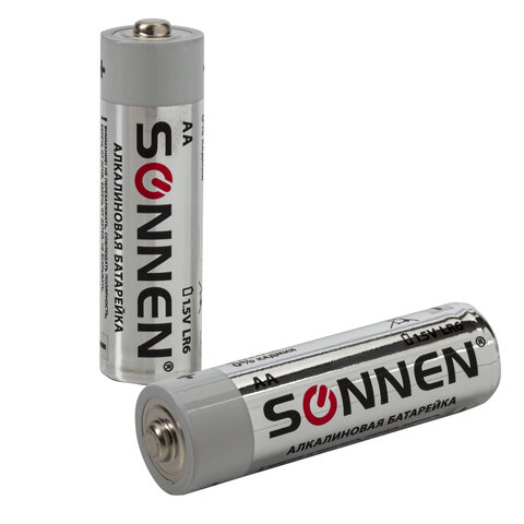 Батарейка SONNEN Alkaline КОМПЛЕКТ 30шт (20шт R6+10шт R3) алкалиновые