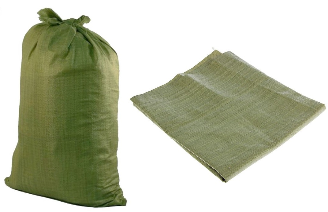 Мешок полипропилен для строительного мусора Зеленый 55*95см
